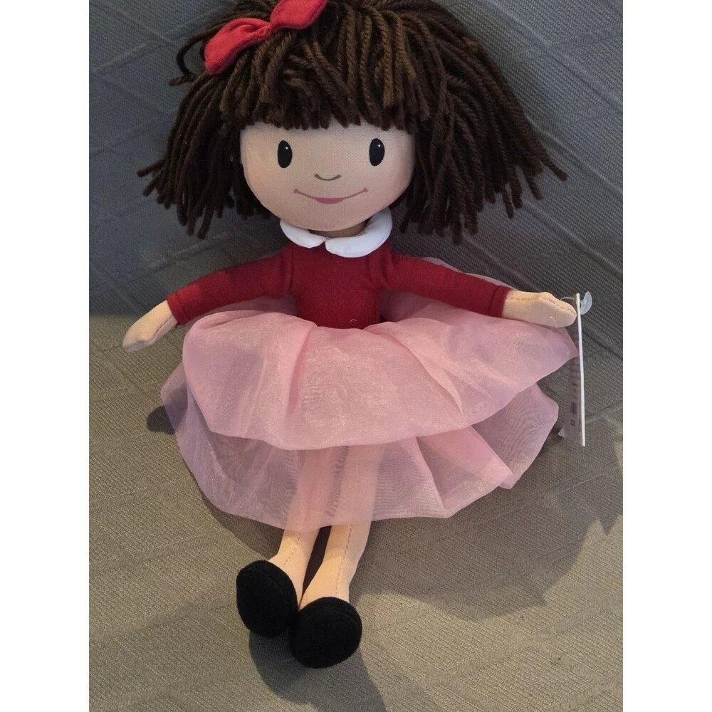 MerryMakers 12 Inch Lola Dutch Plush doll, Children's Book Character